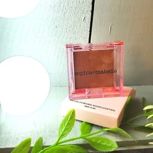 SOPHIA + MABELLE: HIGHLIGHTER BRONZER IN PEACH SANGRIA 🍑